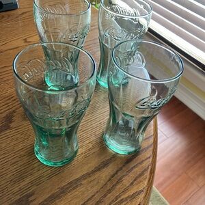 Coca Cola Aqua Glass Collection